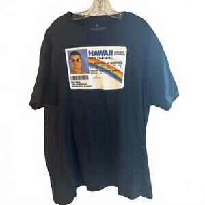 Black Graphic Tee Superbad McLovin